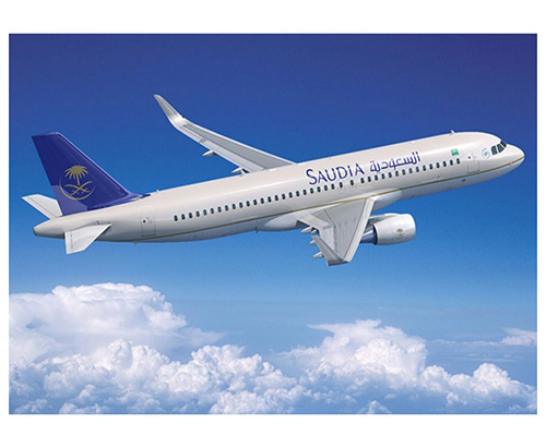 Saudi Arabian Airlines Receives New Airbus A320
