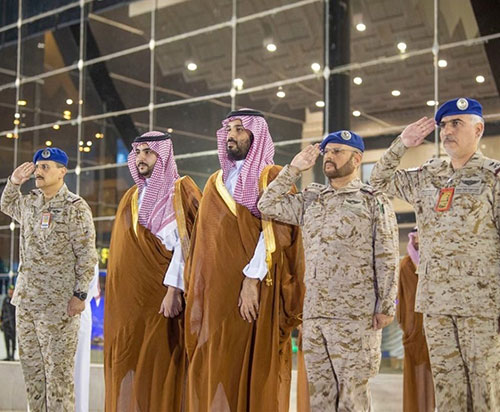 Saudi Crown Prince Patronizes Graduation Ceremony at King Faisal Air College