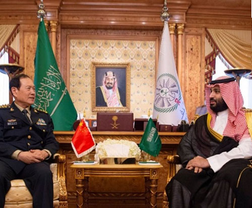 Saudi Crown Prince Receives Chinese Defense Minister