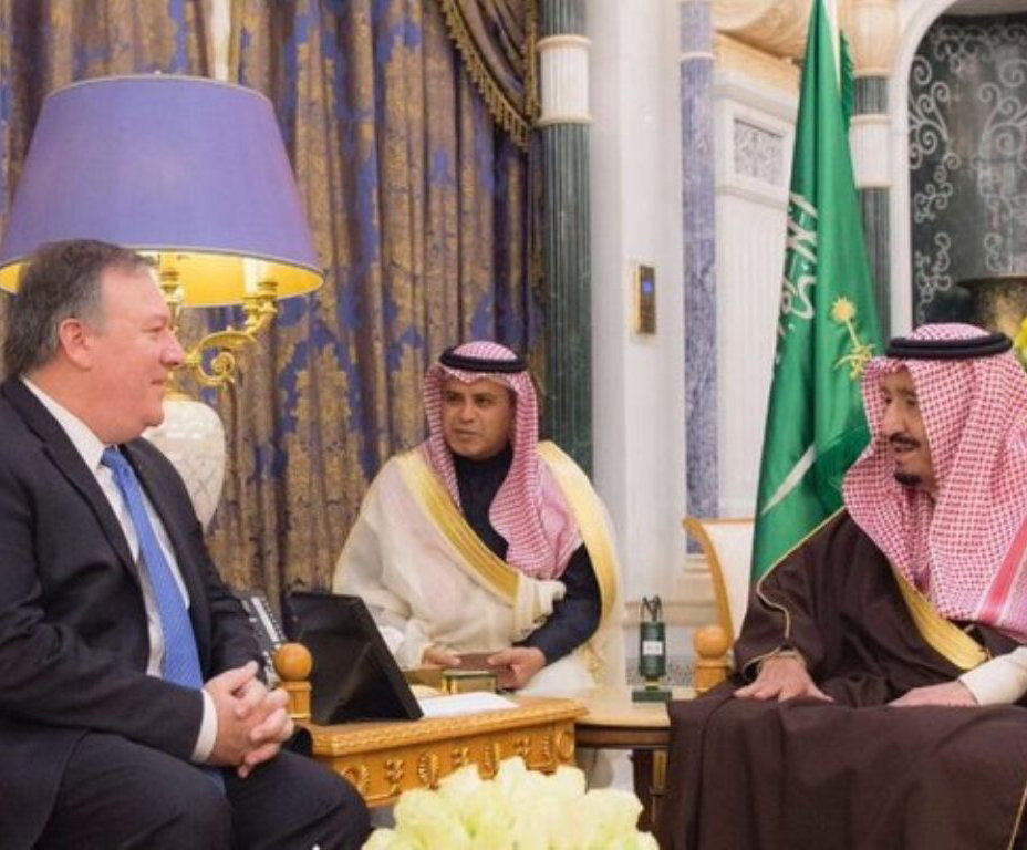 Saudi King Receives CIA Director