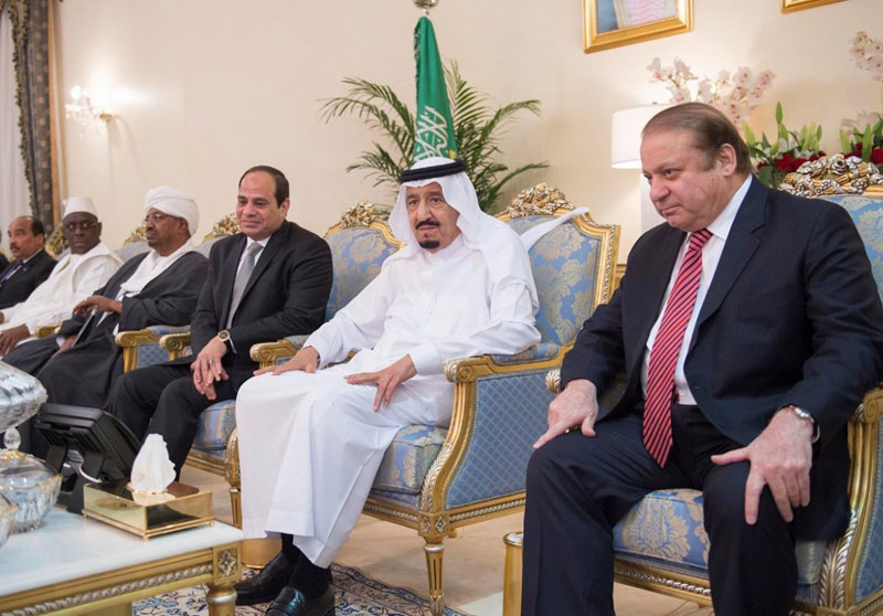 Saudi King Receives Leaders Attending North Thunder Closing Maneuver