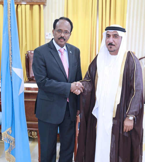 Somalian President Visits UAE Training Center in Mogadishu