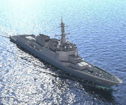 South Korea Launches 8,200-Ton Aegis Destroyer