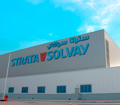 Strata Solvay Joint Venture Facility Launched in UAE