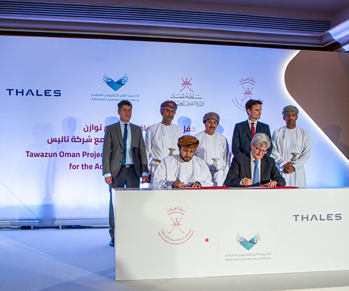 Thales Signs Offset Agreement for Oman’s Cyber Academy