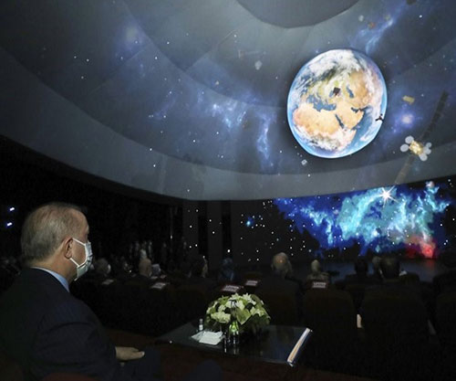 Turkish President Unveils National Space Program