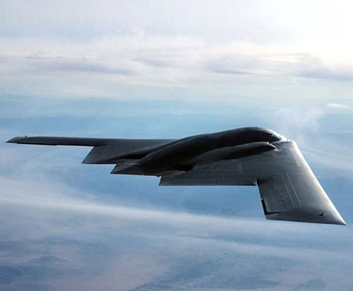 U.S. Air Force’s New B-21 Stealth Bomber Under Construction