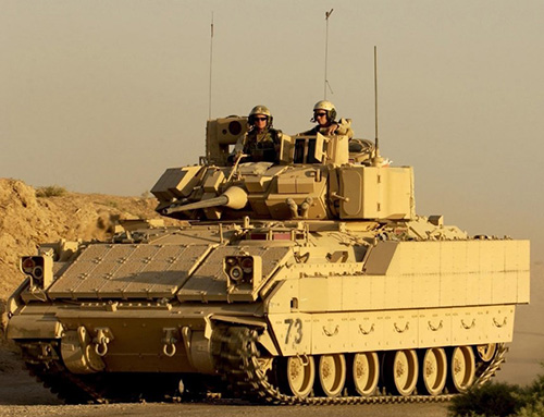 U.S. Arming Bradley Fighting Vehicles with Stinger Missiles