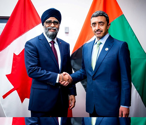 UAE, Canada Discuss Military Cooperation