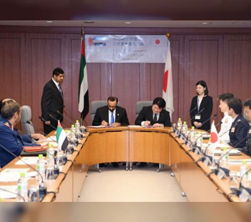 UAE, Japan Defense Ministers Sign Cooperation Agreement