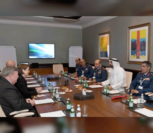 UAE Defense Minister, CEO of Lockheed Martin Discuss Cooperation