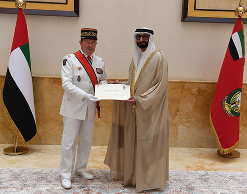 UAE Grants Military Order to French Army Chief-of-Staff