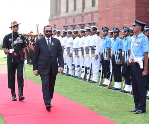 UAE Minister of State for Defense Affairs Visits India