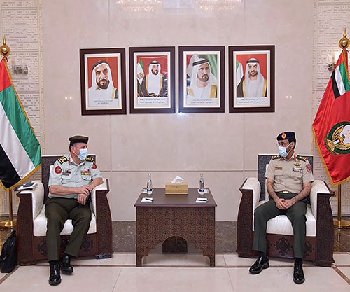 UAE Ministry of Defense Receives Jordanian Armed Forces Delegation