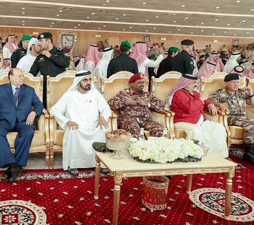 UAE VP, Abu Dhabi Crown Prince Attend Joint Gulf Shield I