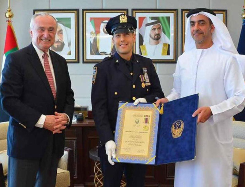 UAE’s Minister of Interior Receives NYPD Commissioner
