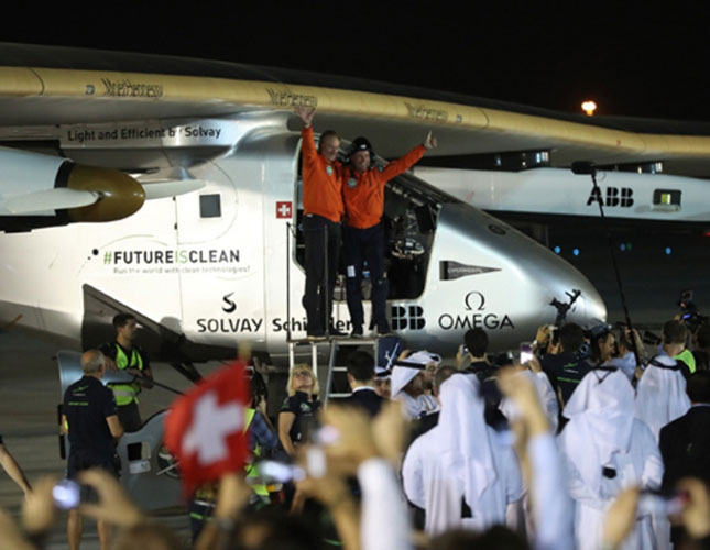 Solar Impulse 2 Returns Safely to Abu Dhabi