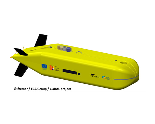 Ifremer Selects ECA’s Autonomous Underwater Vehicle