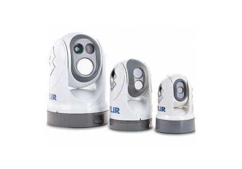 (from left): the FLIR M400, M-Series Next Generation and M100/M200 cameras