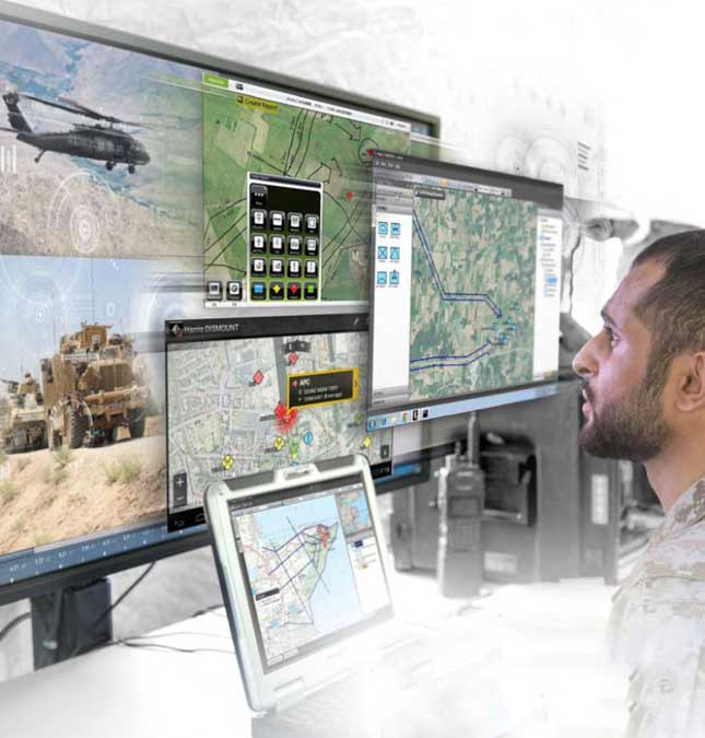 Harris Demos Connected Battlefield Technologies at IDEX 