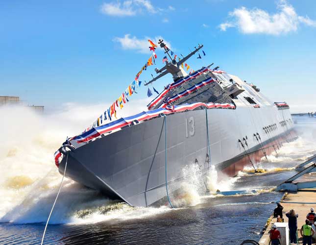 Lockheed Martin-Led Team Launches Future USS WICHITA
