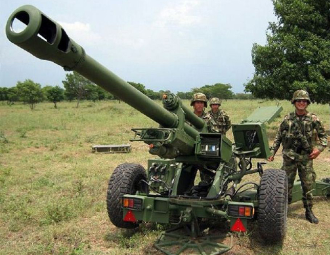 Nexter’s Artillery Range on Display at Indodefence 2016