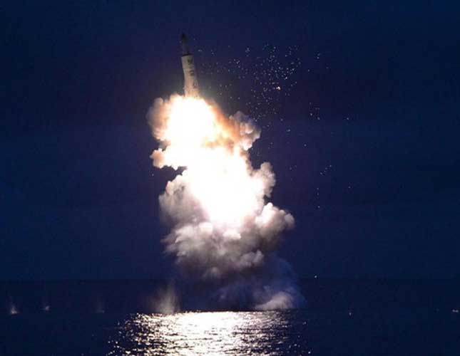 North Korea Fires Three Ballistic Missiles into Sea