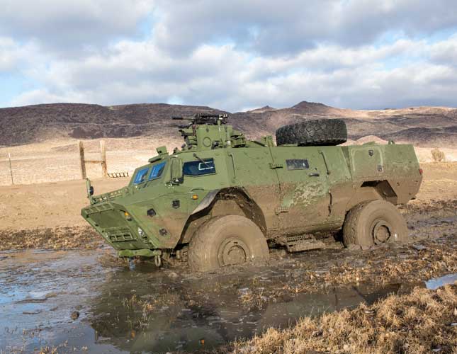 Textron Systems Delivers First TAPV to Canadian Army