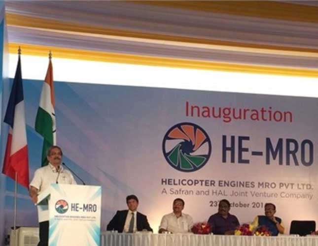 Indian Defense Minister Inaugurates HE-MRO
