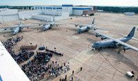 Lockheed Delivers 4 C-130J Super Hercules to Qatar