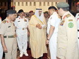 Prince Salman Visits Saudi Naval Forces Command
