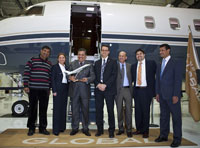 Arab Wings Takes Delivery of Global 5000 Jet