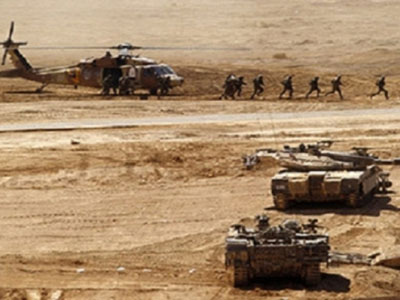 Israeli Army Stages Surprise Drill on Northern Border