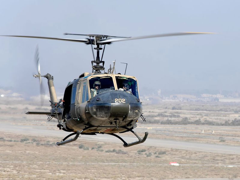 US Gives 6 Huey 2 Helicopters to Lebanese Air Force