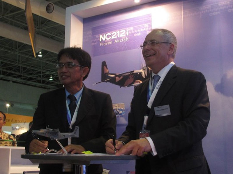 Airbus Military, PTDI Sign Development Plan for NC212i