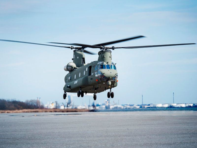 Boeing Completes 1st Flight of Newest UK CH-47 Chinook 