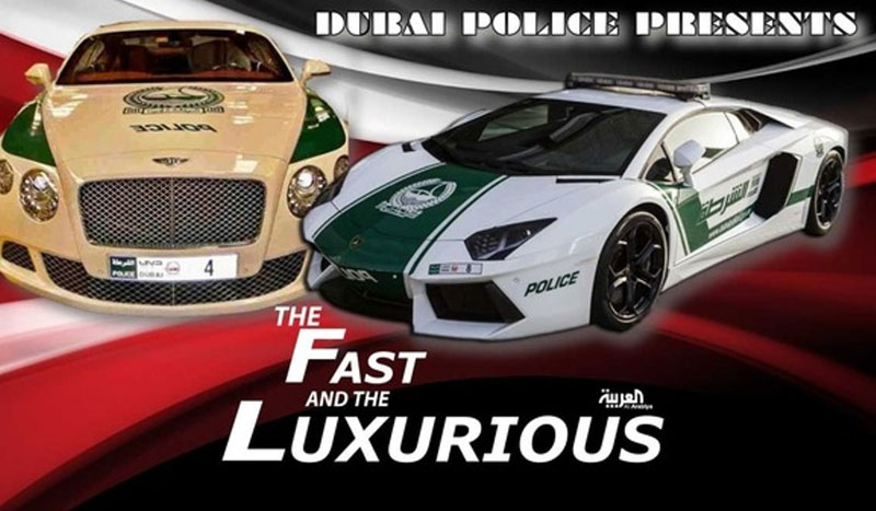 Dubai Police Gets Luxury Mercedes and Bentleys Cars