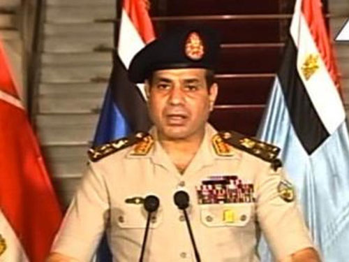 Egypt Army Chief Calls for Mass Rallies Against Violence