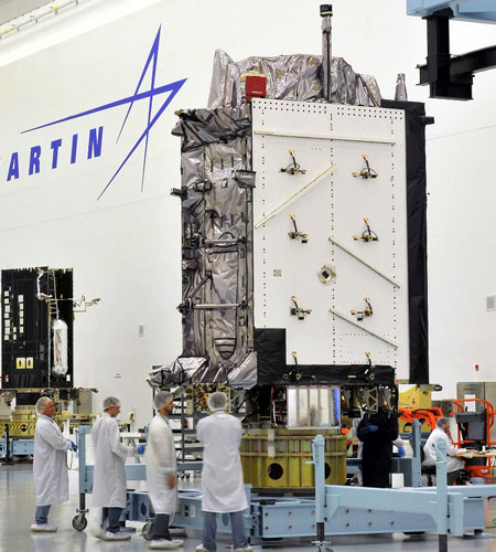LM Delivers GPS III Prototype to Cape Canaveral Station 