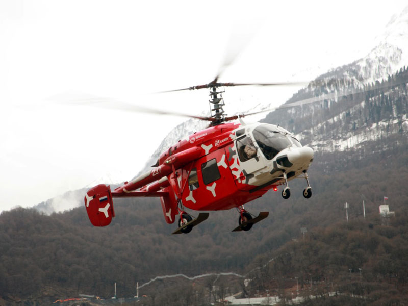 Russian Helicopters’ Role in Sochi Winter Olympic Games 