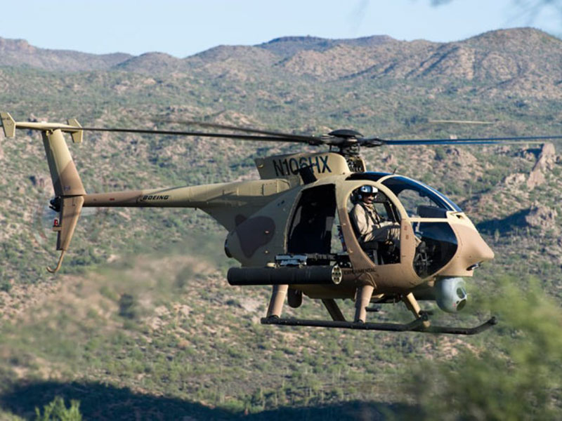 Saudi National Guard to be 1st Boeing AH-6 Customer