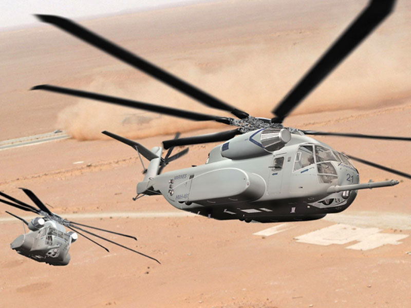 Sikorsky Starts Testing 1st Prototype CH-53K Helicopter