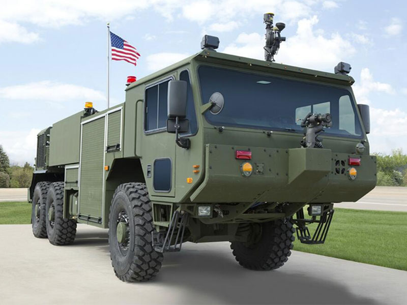 U.S. Marine Corps Selects Oshkosh Defense for Next-Generation Aircraft Rescue Fire Fighting Vehicle
