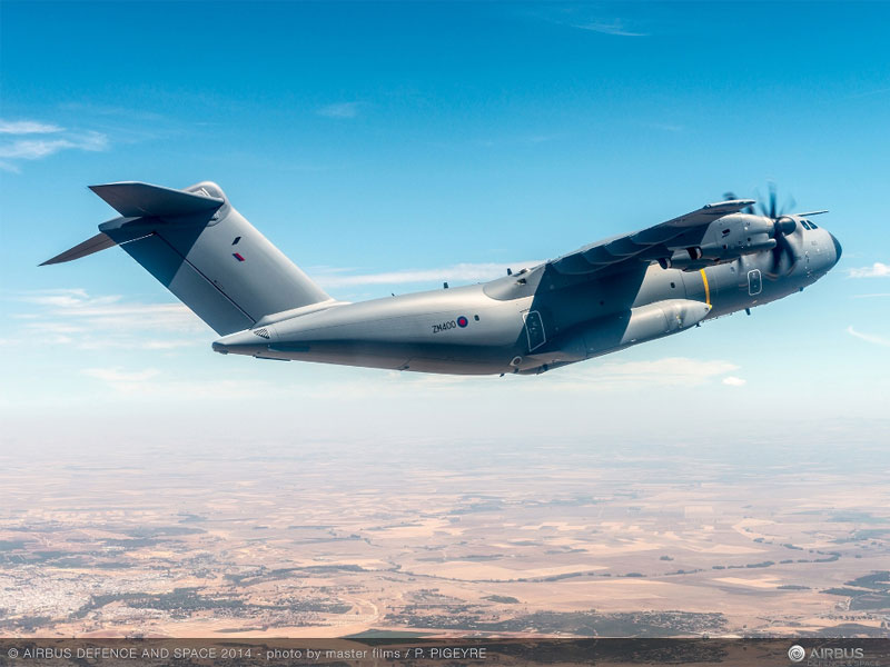 Airbus Defence and Space Delivers 1st A400M to RAF