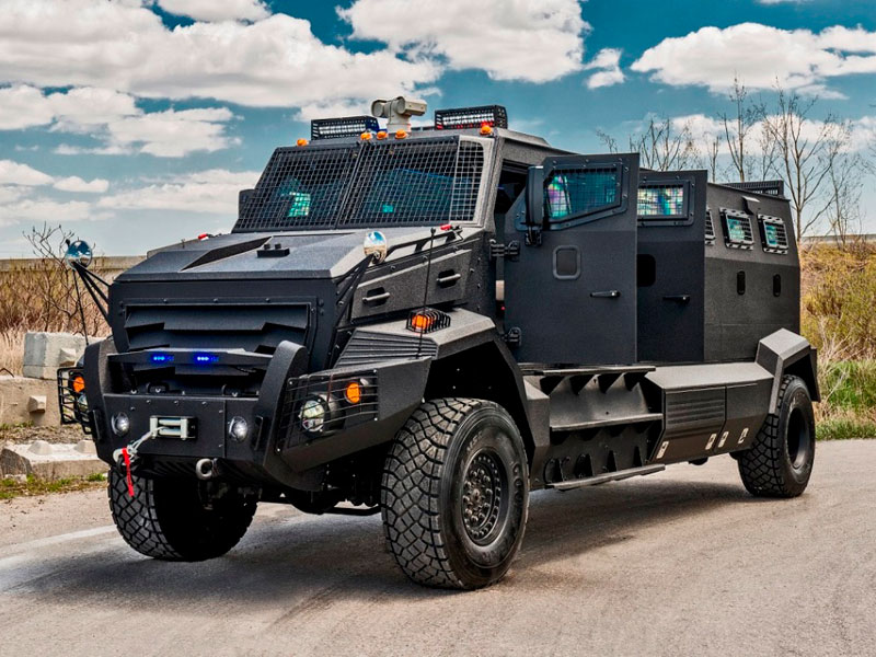 INKAS® Introduces Huron Armored Personnel Carrier