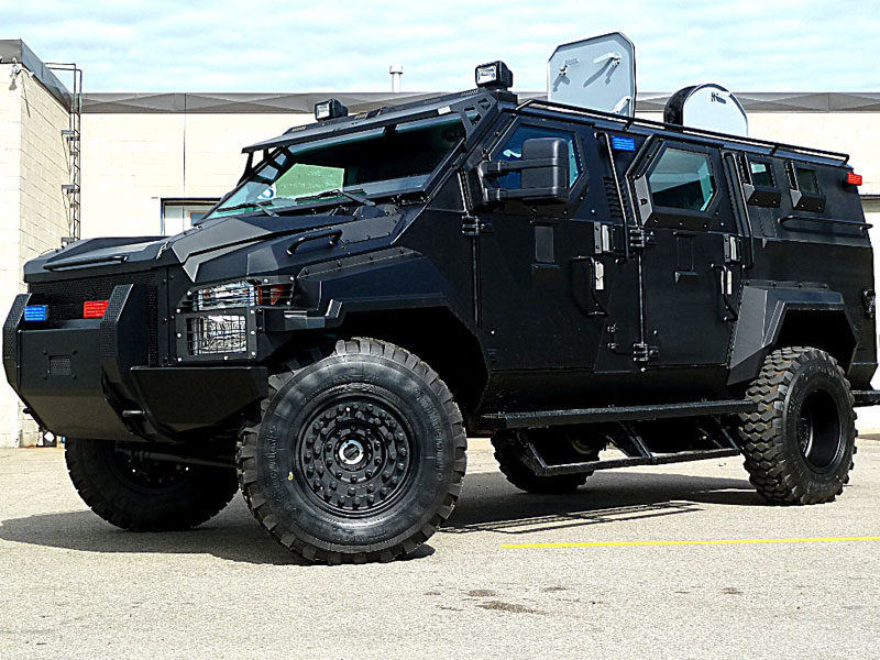 Latest Armored Vehicles on Display at Counter Terror Expo
