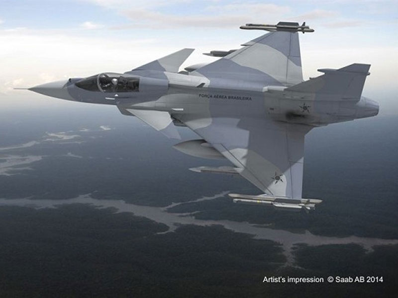 Saab to Supply 36 Gripen NG Fighter Aircraft to Brazil