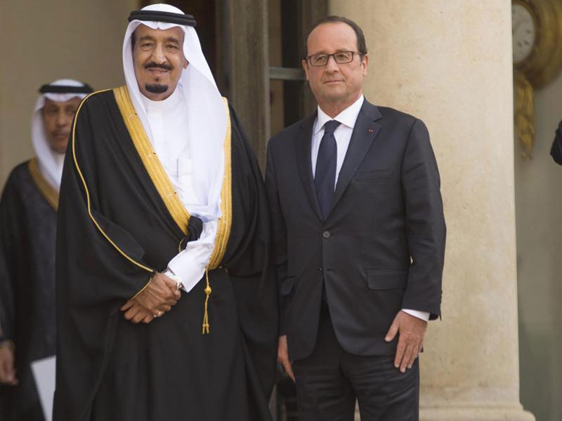 Saudi Crown Prince, French President Meet in Paris