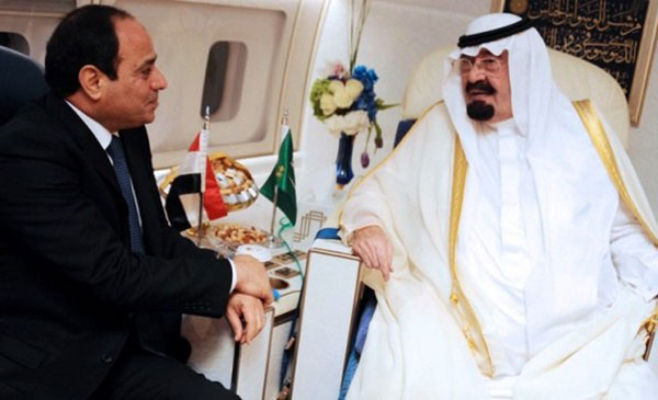 Saudi King, Egyptian President Discuss Iraq, Syria Issues
