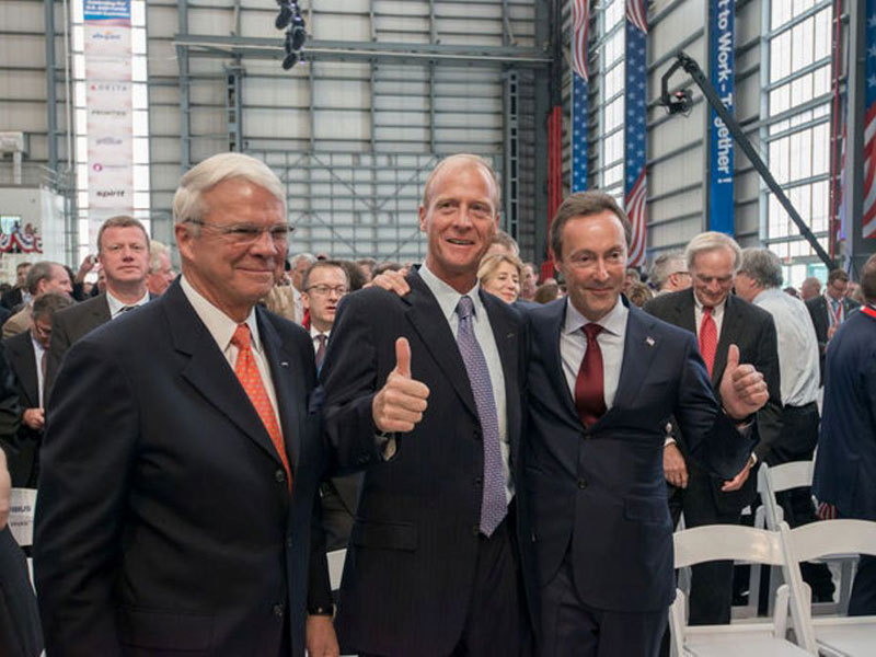 Airbus Officially Opens US Manufacturing Facility
